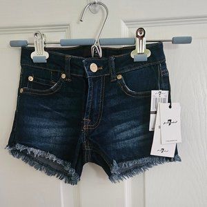 Girls jean shorts size 8